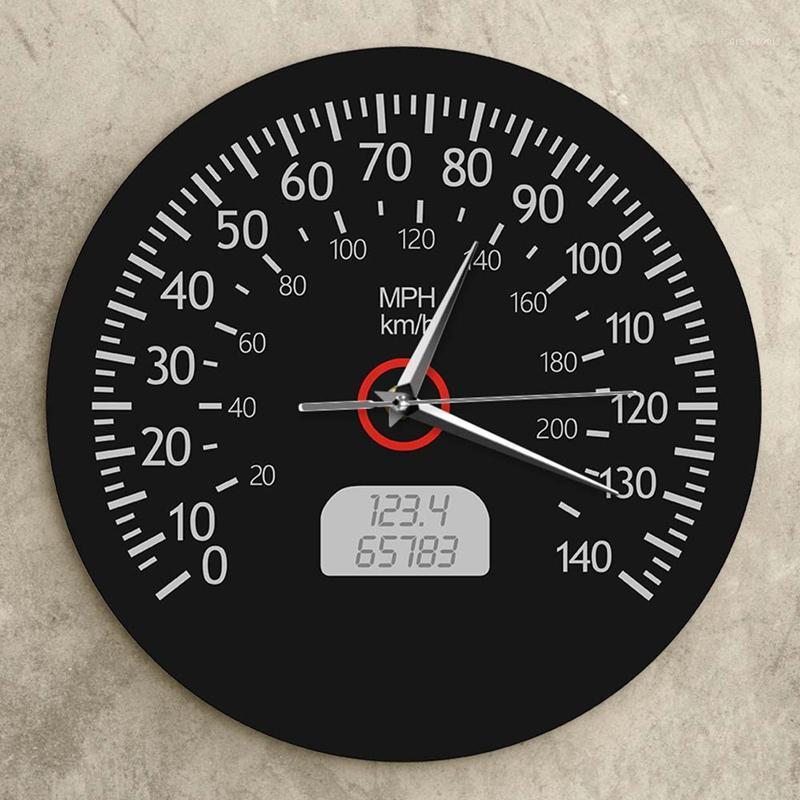 

Car Speeeter Dial Digital Watch Wall Clock1