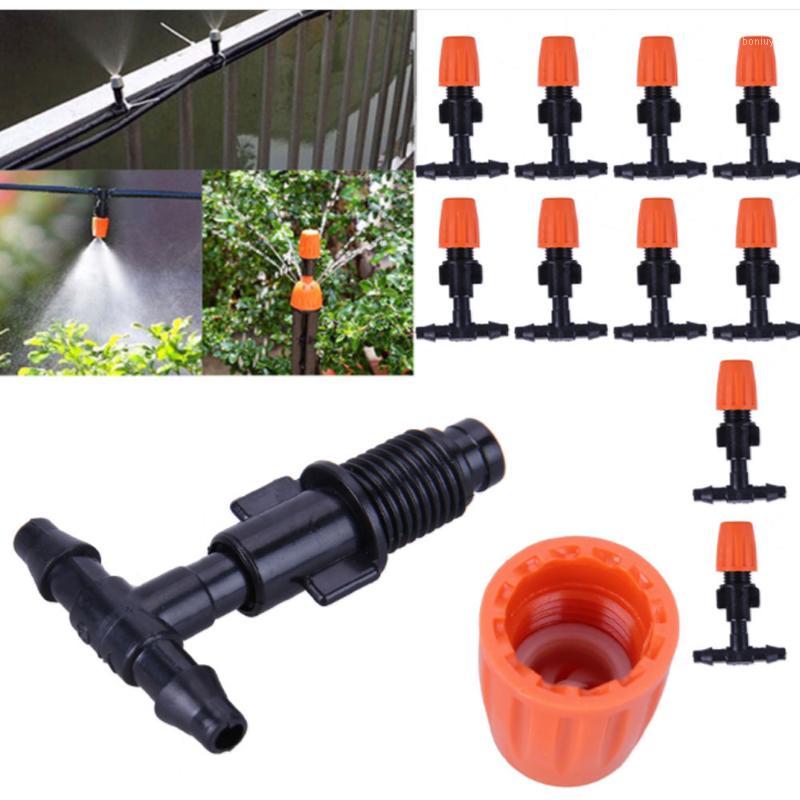 

10pcs Orange Misting Nozzle Watering Garden Hose Sprinklers Atomization Nozzle Fog Water Control Sprayer Drip Irrigation1
