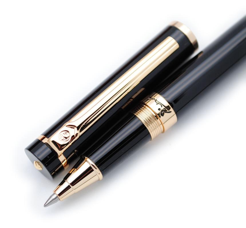 

Picasso 908 Century Pioneer Rollerball Roller Ball Pen Original Box, Blue;orange