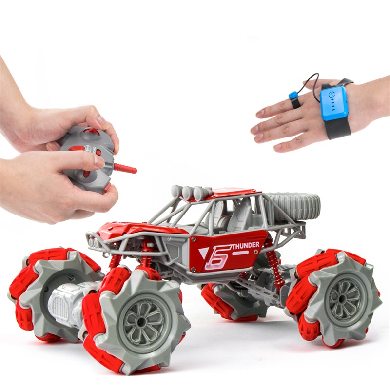 

Remote Control Stunt Car RC Toy Gesture Induction Twisting Off-Road Vehicle Drift Dancing Side Driving Christmas Gift for Kids