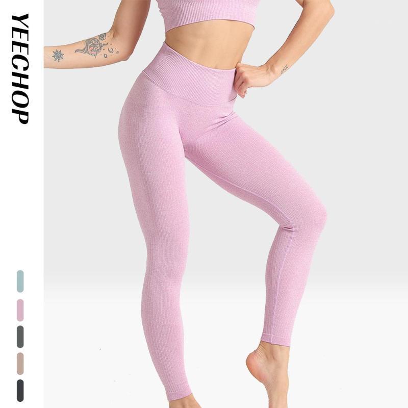 

Yeechop Seamless Sport Leggins Women Workout Leggings Sport Women Sportswear Gym Clothing For Womens Yoga Pants Push Up Fitness1, Beige