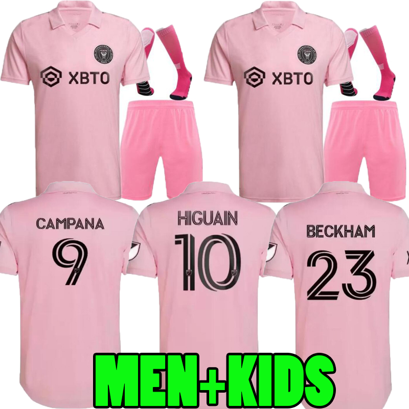 

MLS 2021 2022 2023 Inter Miami soccer jerseys home away 21 22 23 PIZARRO FIGAL Higuain men kit FOOTBALL player fans Uniforms, Black;yellow