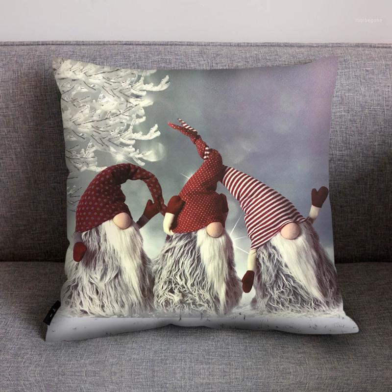 

Sofa Car Christmas Cushion Cover Polyester Sofa Car Cushion Cover Home Decor Chair Pillowcase For Christmas Navidad#501