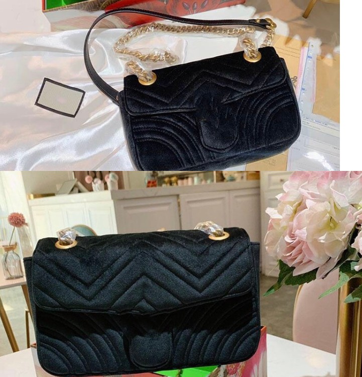

Handbags Marmont Shoulder Bags women Crossbody Bag High Quality New Style Women RG20100801, Price difference