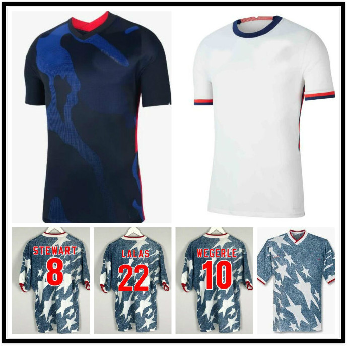 

4 stars 1994 World Cup United retro States soccer jerseys PULISIC 20 21 Wegerle Lalas 94 20 21 WOMEN MEN KIDS football shirts, 94 retro
