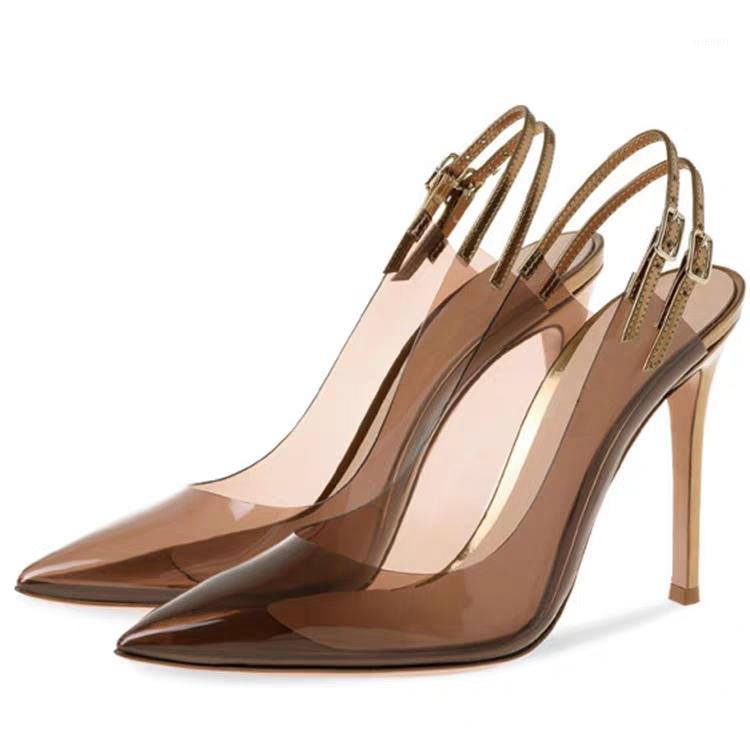 

MKKHOU Fashion High Heel Sandals Women 2020 Pre-order Professional Joker coffee gel heel 12cm open shoes women size 5-141, Black
