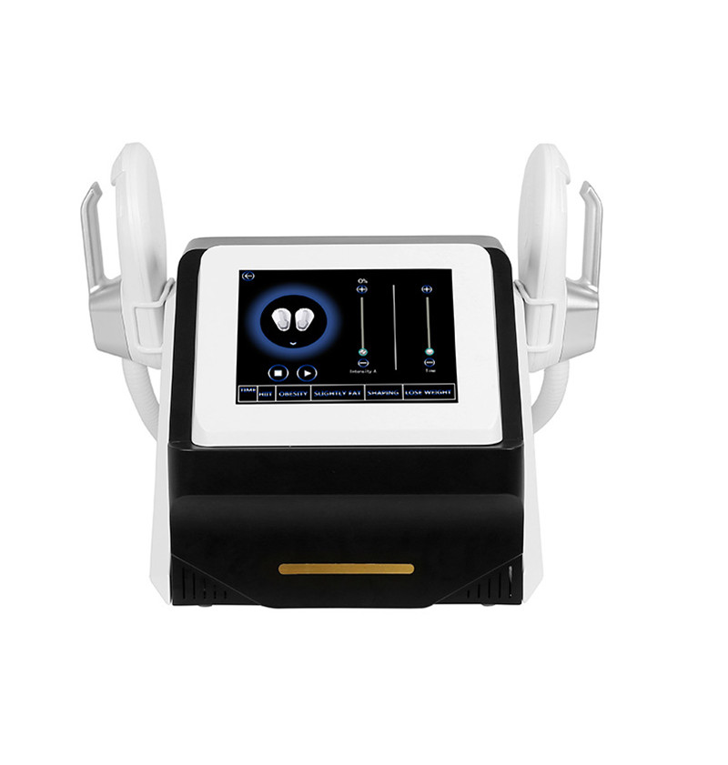 

Professional EMSlim Slimming Body Sculpture Machine with 2 handles work together