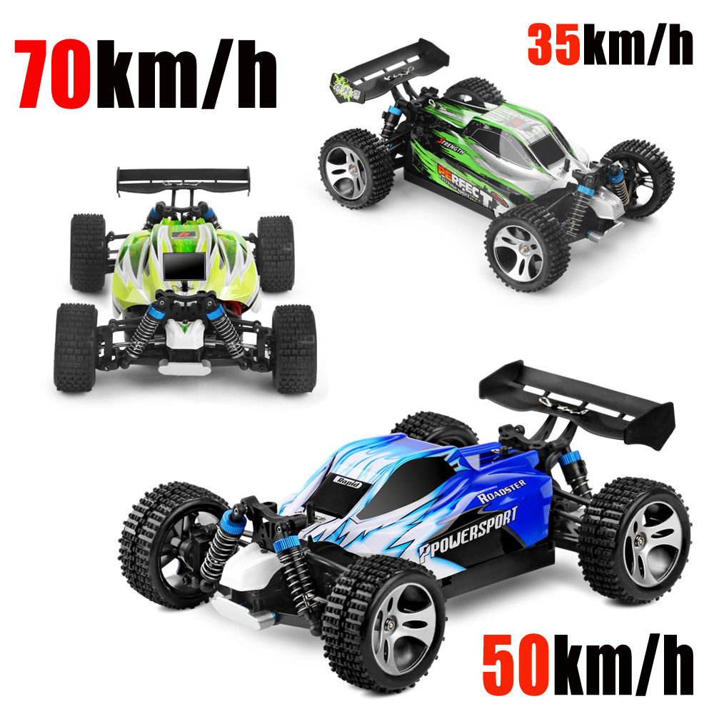 

1:18 Supper Racing Car Wltoy A959/B-A Remote Control Car 2.4GHz 4WD RC Car 35-70km/h High speed RC electricToy Gift for Boy