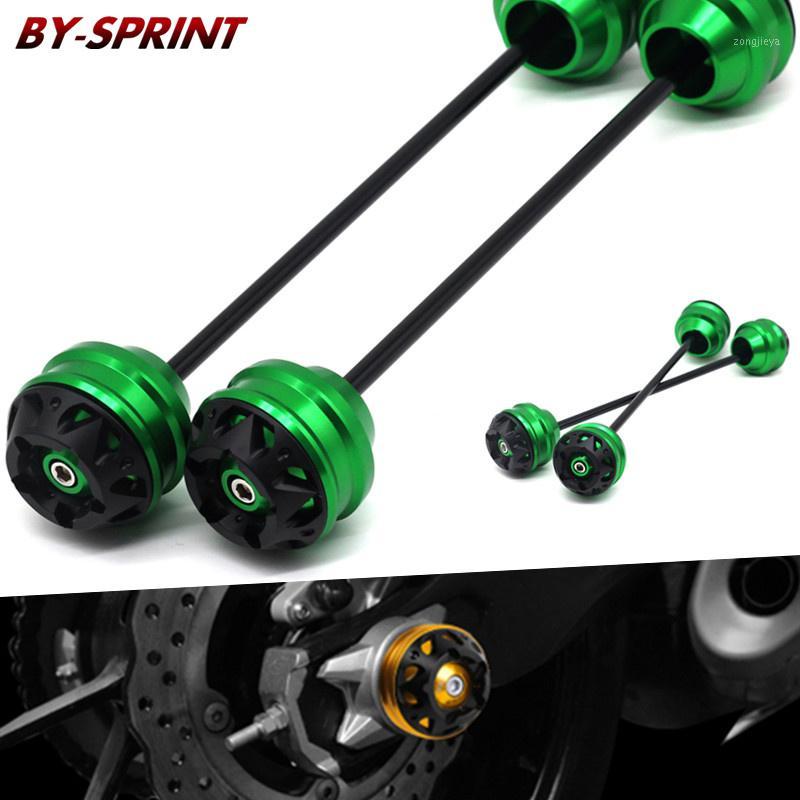 

For Z800 Z1000 Z1000SX NINJA 1000 Motorcycle CNC Front Axle Fork Wheel Protector Crash Sliders Cap Pad Falling Protection1