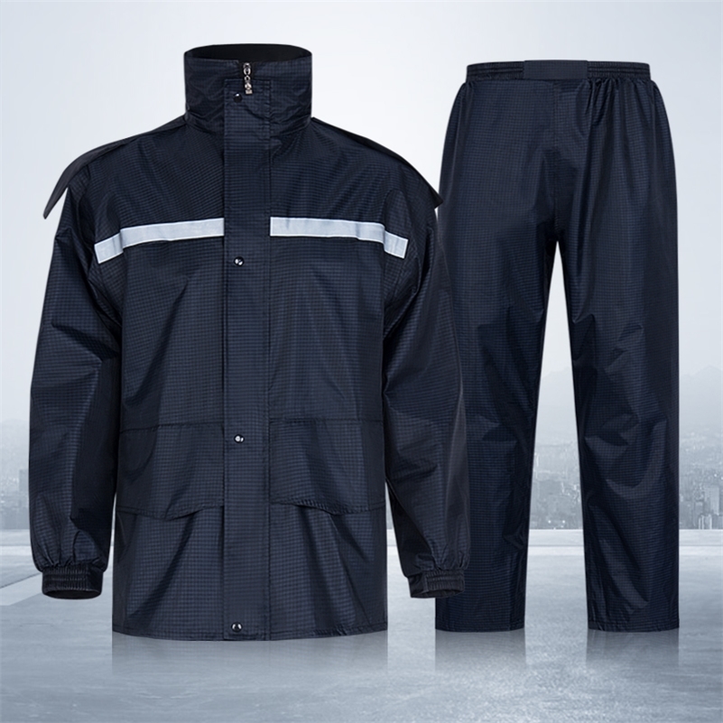 

Raincoat Rain Pants Fashion Breathable Men Women Rain Coat Outdoor Waterproof Rain Gear Motorcycle Hooded Rainsuit 201202