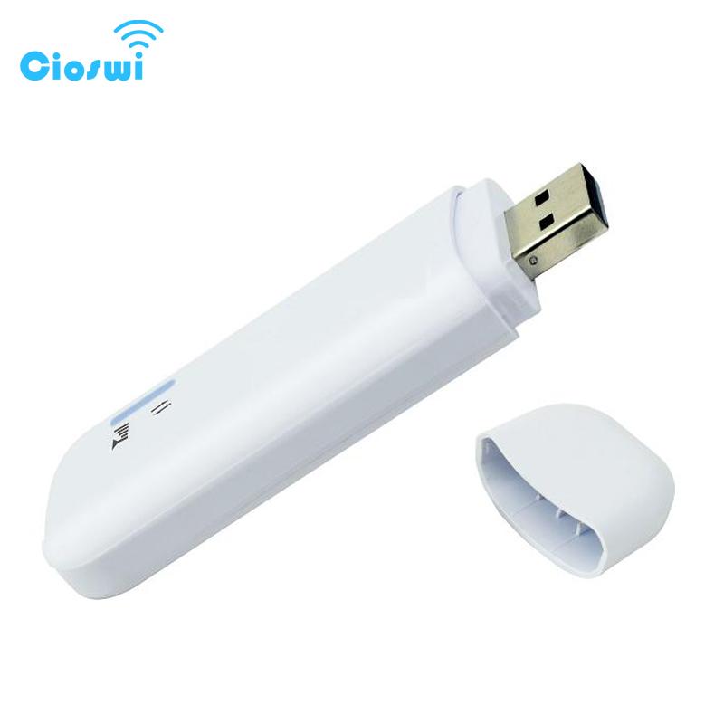 

Cioswi 4G LTE USB Modem WiFi Dongle Network Adapter Wi-Fi Hotspot SIM Card 150Mbps Universal 3G4G Wireless Router For Car WE1626