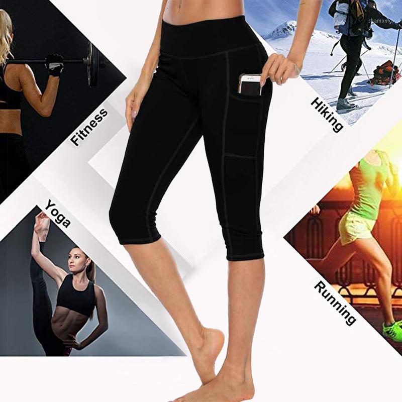 

Fitness Leggings Workout Women High Waist Jogger Pants 2020 New Arriva With Side Pocket Ladies Sportwear Running Legins1, Black