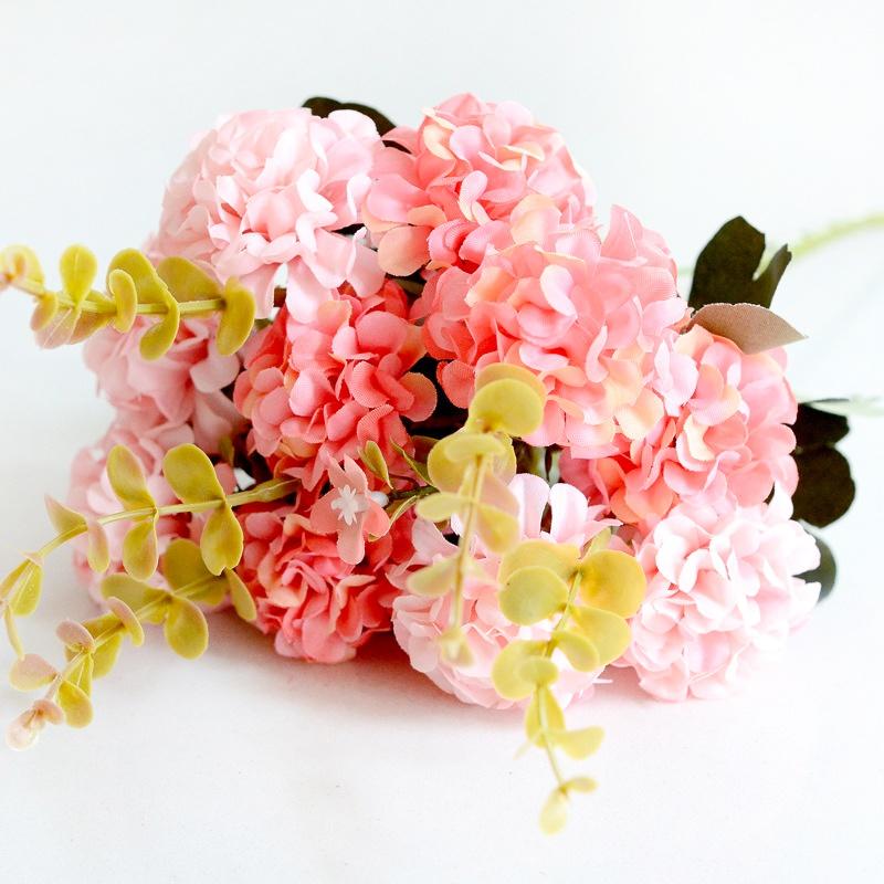 

10 Head Artificial Flowers Fake Flowers Simulation Ball Daisy Flower Sunflowers Garland DIY Material Wedding Decoration