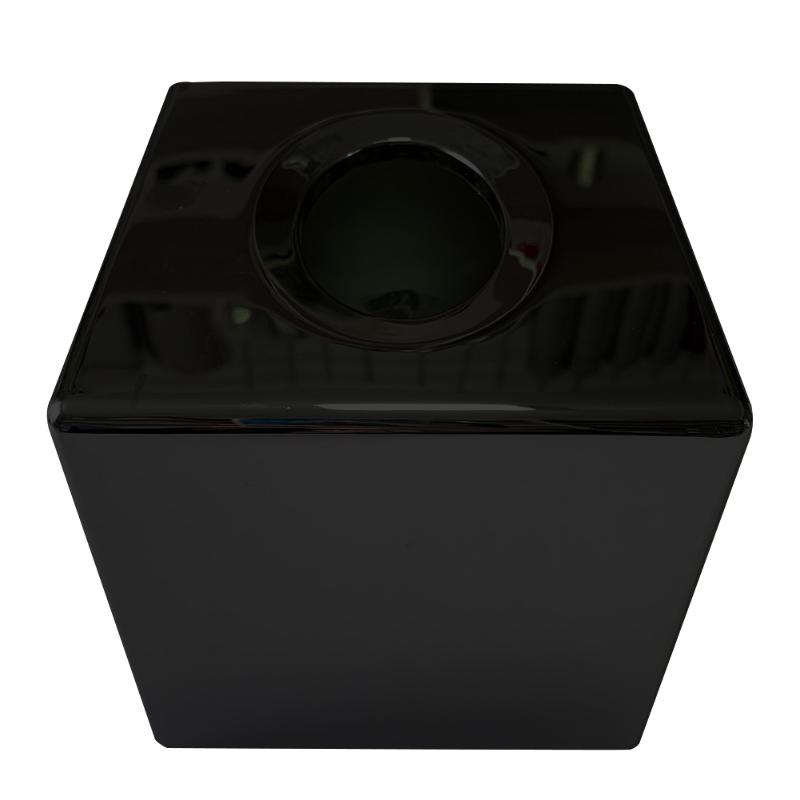 

Bedroom Holder Kitchen Bathroom Table Storage Square Tissue Box Desk Organizer Paper Modern ABS Plated Home Accessories