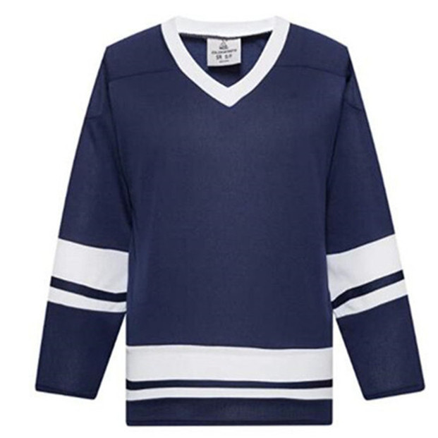 

2022 Men blank ice hockey jerseys wholesale practice hockey shirts Good Quality 011, Man green