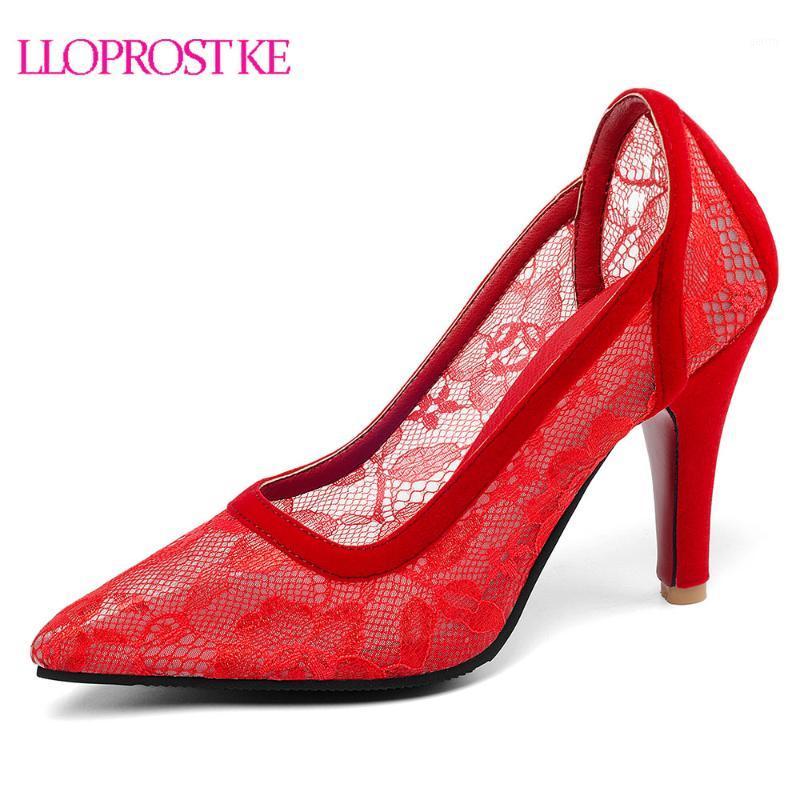 

Lloprost ke 2021 New Spring Fashion Thin Heels Shoes Sexy Women Pumps Women's Shoes Fashion Super High Heels Women Lace1, Beige
