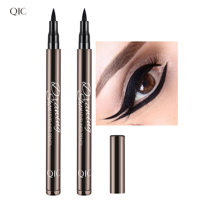 

High Quality Smudge-proof Eyeliner Pen Big Eyes Makeup Cosmetics Waterproof Eye Liner Pencil Make up Cool Black Liners Liquid