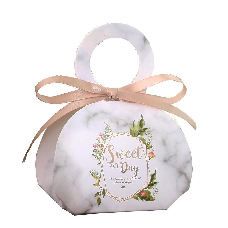 

20PCS Sweet Wedding Candy Boxes Wedding Gift Packaging Boxes with Ribbon Baby Shower Party Giveaways1