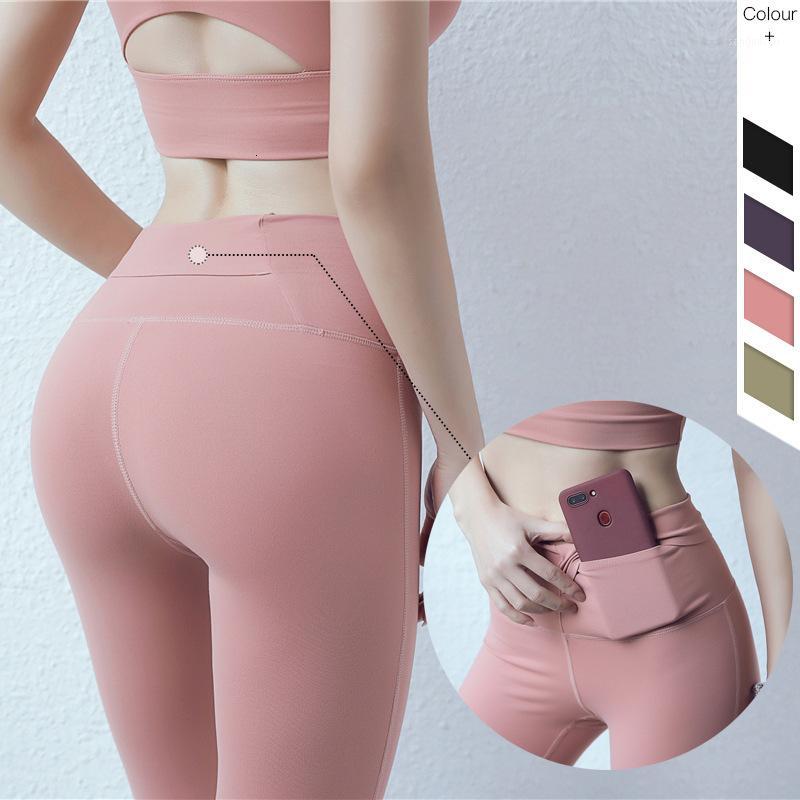 

2020 High Waist Yoga Pants Hidden Pocket Red Tummy Control Workout Running 4 Way Stretch Sport Leggings Athletic Squat Tights1, Black