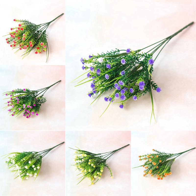 

34cm Multicolor Artificial Gypsophila Flowers Bouquet Bud Stars Simulated Gypsophila Flower Wedding Home Decorative Fake Flowers, Yypa0046-1