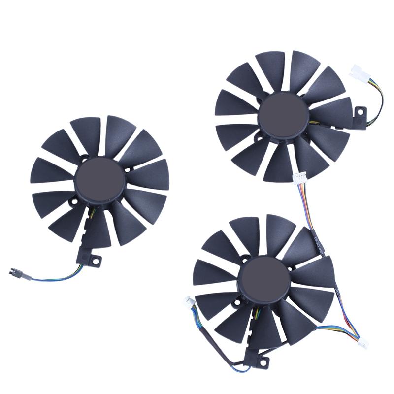 

87MM PLD09210S12M PLD09210S12HH Cooling Fan Replace Cooler for ASUS Strix GTX 1060 OC 1070 1080 GTX 1080Ti RX 480 Ie Card Fan