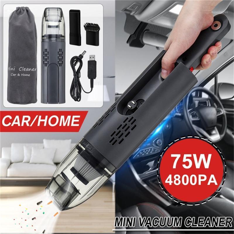 

4800pa Strong Power Car Vacuum Cleaner 120W Handheld Cordless Wet Dry HEPA Auto Portable Vacuums Cleaner For home Office1