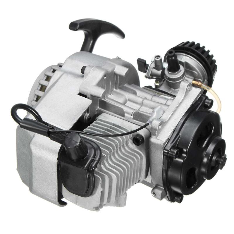 

49cc 2 Stroke CDI Hand Pull Start Engine Motor For Pocket Bike Mini Dirt Bike ATV Scooter