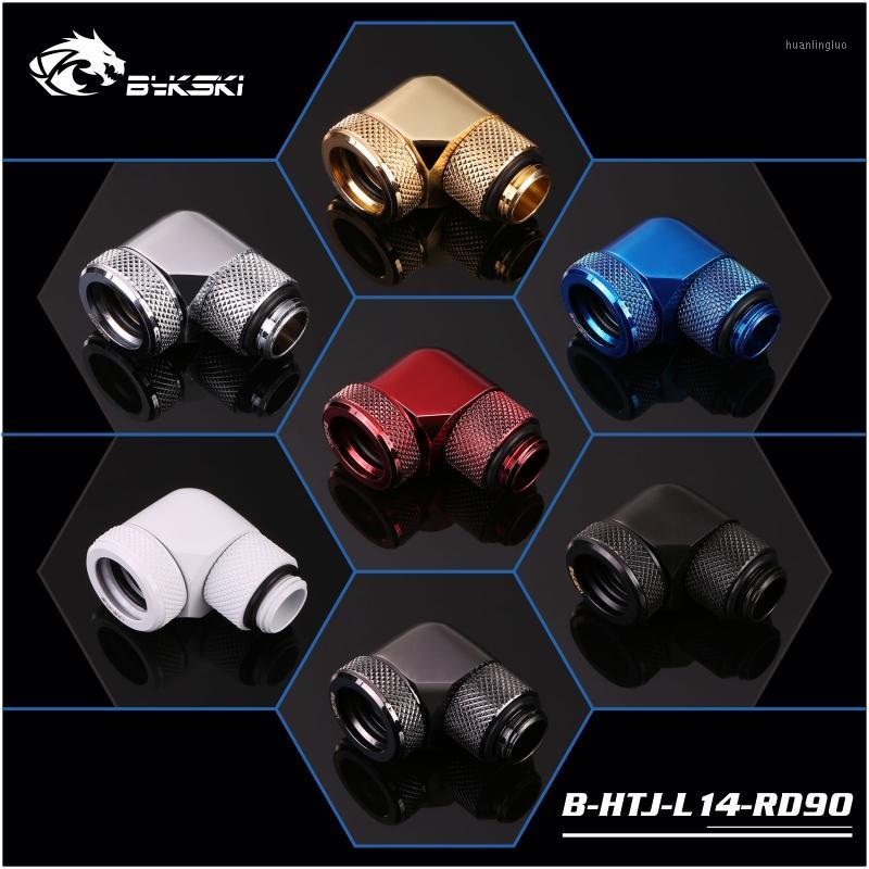 

Bykski 90 Degree Elbow Rigid Hard Tube Fitting Connector Joint B-HTJ-L14-RD901