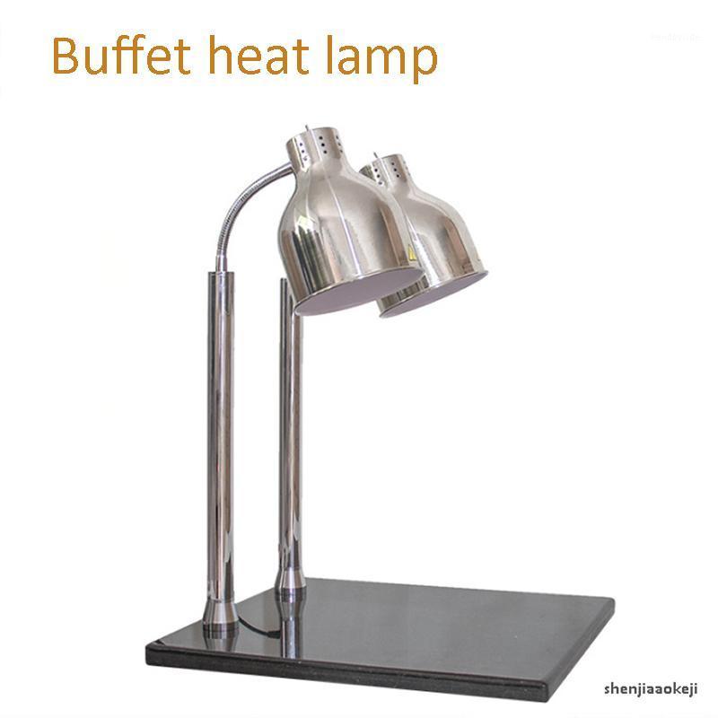 

Double-head insulation seat Buffet insulation table lamp Buffet heat lamp Infrared heat keep warm 220V1