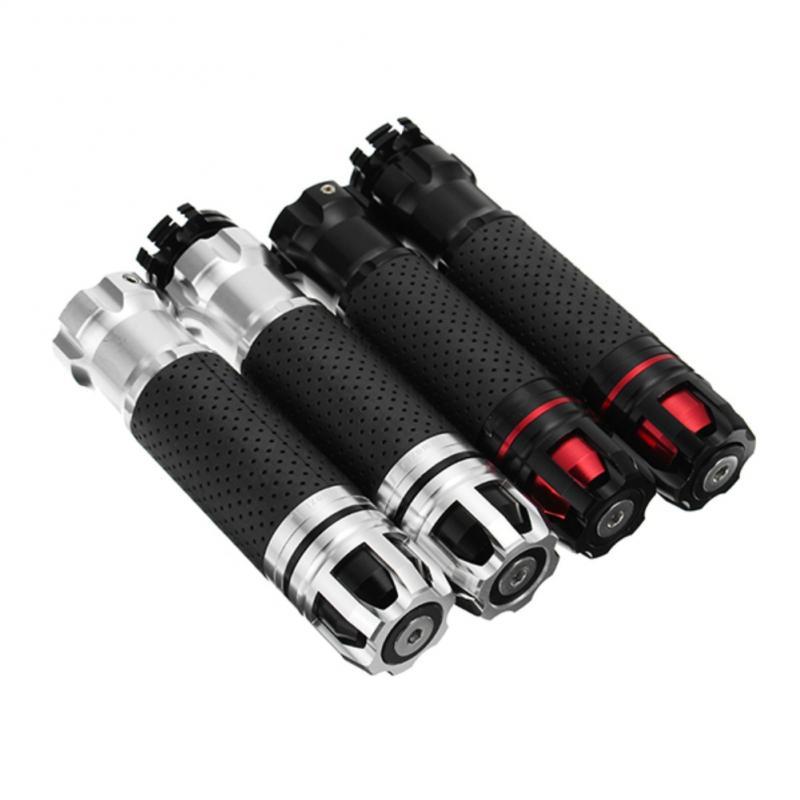 

Motorcycle Grips Handle Bar End Motorcycle Refit Throttle Aluminum Alloy Rotatable Handlebar Hand Grips Accessories