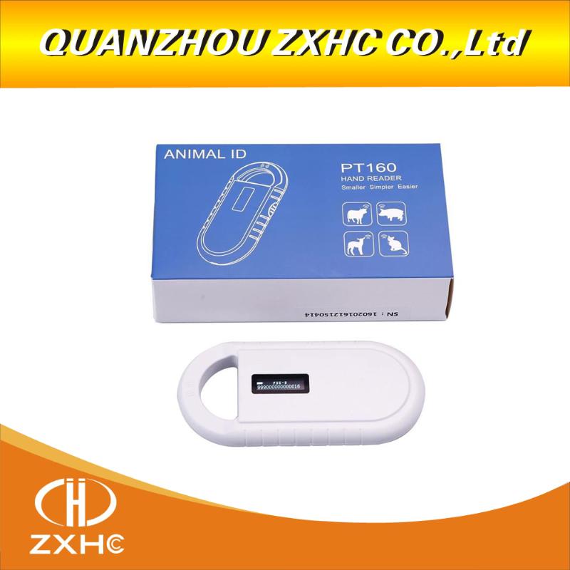 

Portable OLED Display RFID ISO11784/11785 134.2Khz FDX-B Microchip Reader Scanner for Dog/Cat