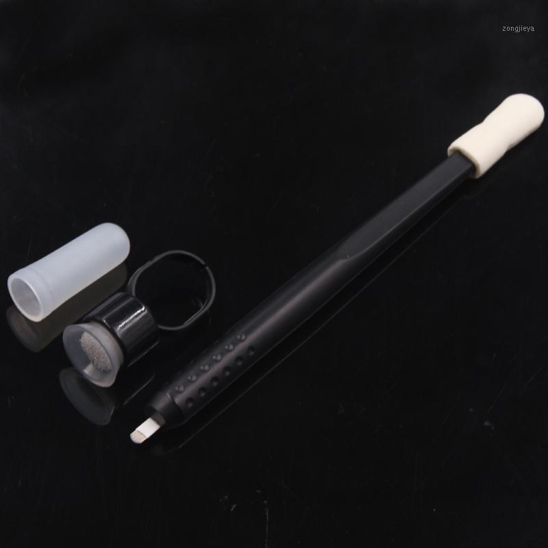 

10pcs Microblading Pen with Sponge U18 Eccentric Disposable Microblading Tool for Eyebrow Engraving Hair Stroke1