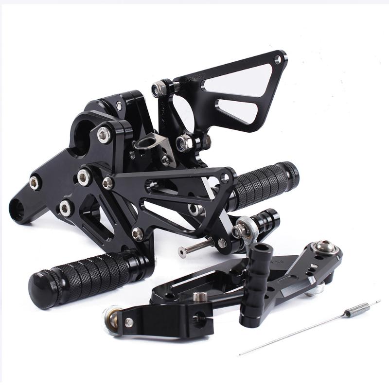 

For MT09 MT 09 2014 2020 2020 MT-09 CNC Motorcycle Adjustable Rearsets Rear Sets Foot Pegs Pedal Foot Rests