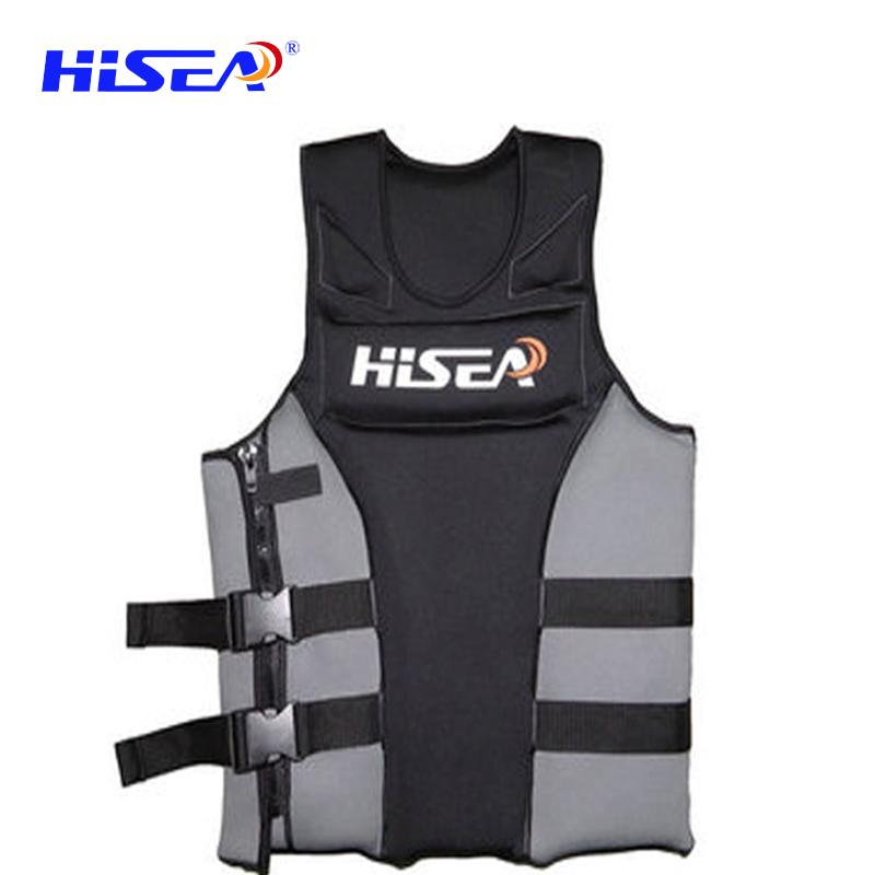 

Hisea adult lifejacket Swim Kayak Lifesaving Vest Buoyancy Aid Sailing Kayak Drifting size xs to 3xl