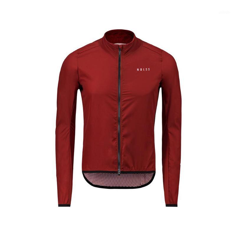 

2020 super Lightweight cycling wind jacket windproof race fit cut wind jacket with two way zipper red1, Red