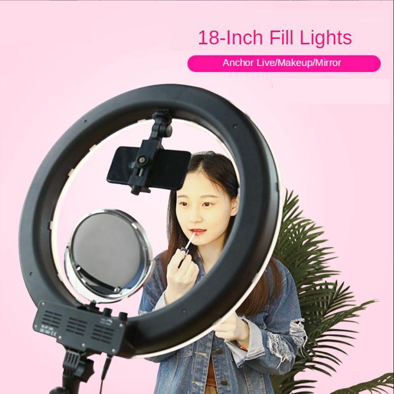 

18 inch LED Ring Light 3200-5600K Photography Dimmable Selfie Ring Lamp Video Lighting for Makeup Video Live1
