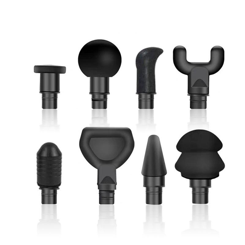 

58%off Fascia Massage Gun Accessories Attachment 8 Heads Set Kit Replacement Body Muscle Relaxation for 19 mm Diameter Massage Head