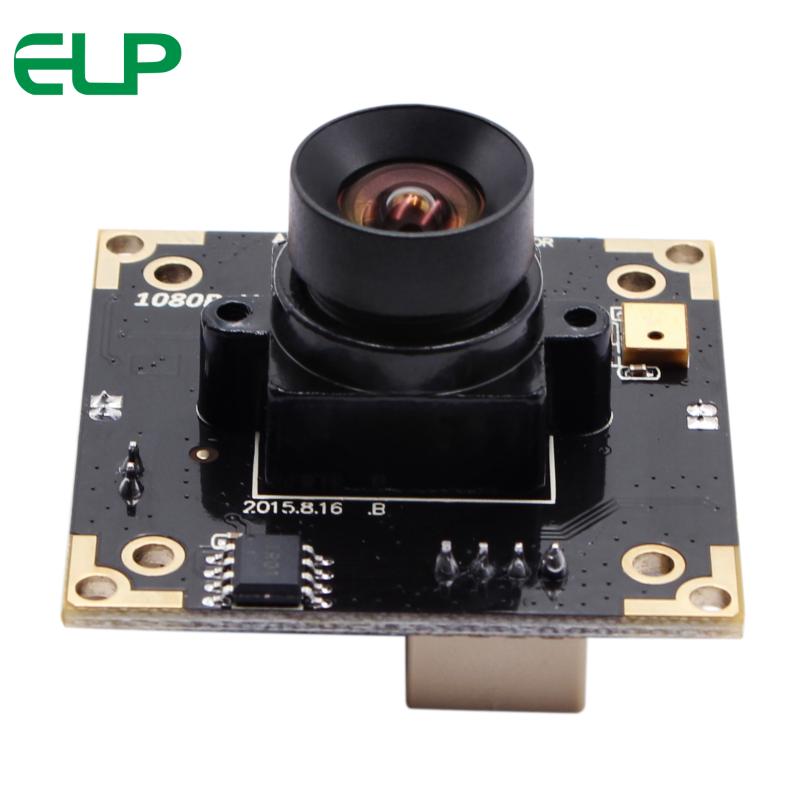 

ELP wide daynamic Mini CMOS Camera Module 100 degree no distortion Lens USB 2.0 WDR Camera With Audio