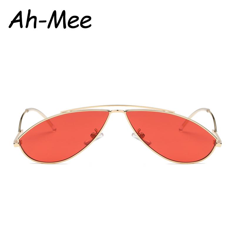 

Newest Women Pilot Style Cool Brand Designer Sunglasses Men Metal Hook Vintage Cat Eye Sun Glasses Feminino