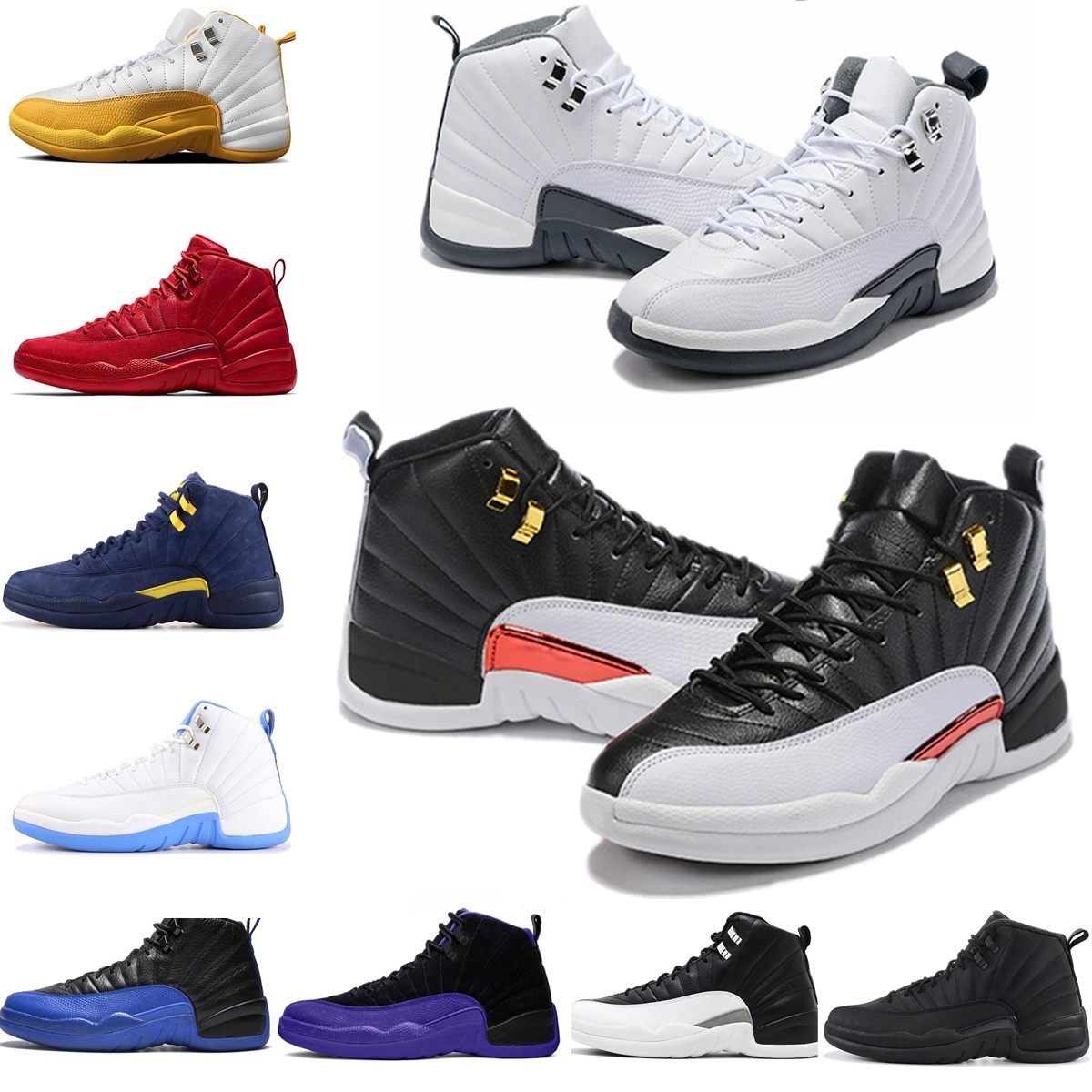 

11 11s 25th Anniversary Bred Concord 45 Space Jam Gym Red Mens Basketball Shoes 12 12s Indigo Game Royal Reverse Flu Game Men Women Sneakers, Color #3 fiba