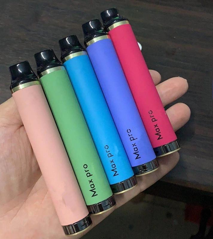 

Max Pro Disposable Vape 1700 Puffs Pre-Filled Vape Carts Pods e CigsPortable Vaporizer Device e cigarettes Local Vapes