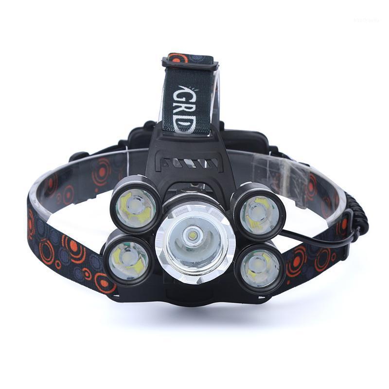 

35000 LM Headlamp 5X XM-L T6 LED Rechargeable Headlamp Headlight Travel Head Torch Outdoor High Quality Flashlights1