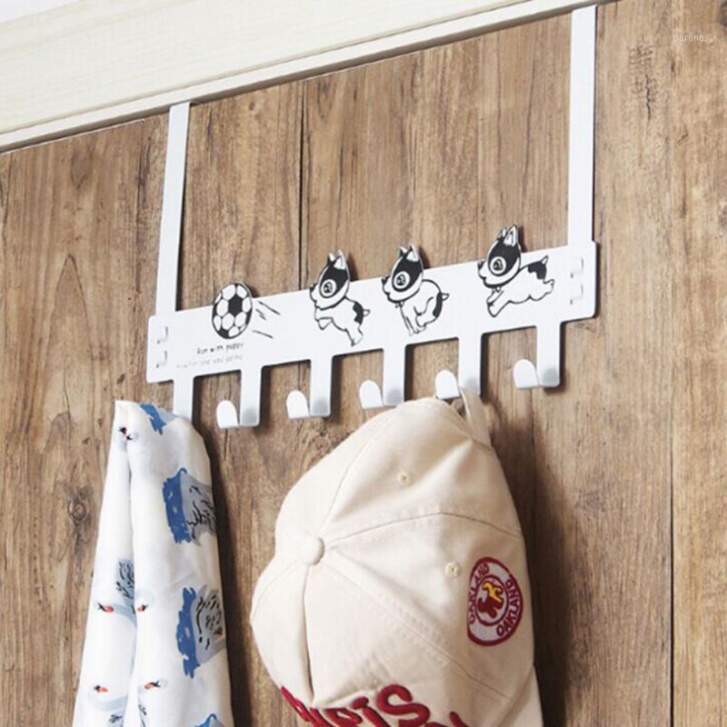 

Punch-Free Coat Wall Hanging Bathroom Hook Hanger Free Punching Rack Home Daily European Style Iron No Trace Door S Type1