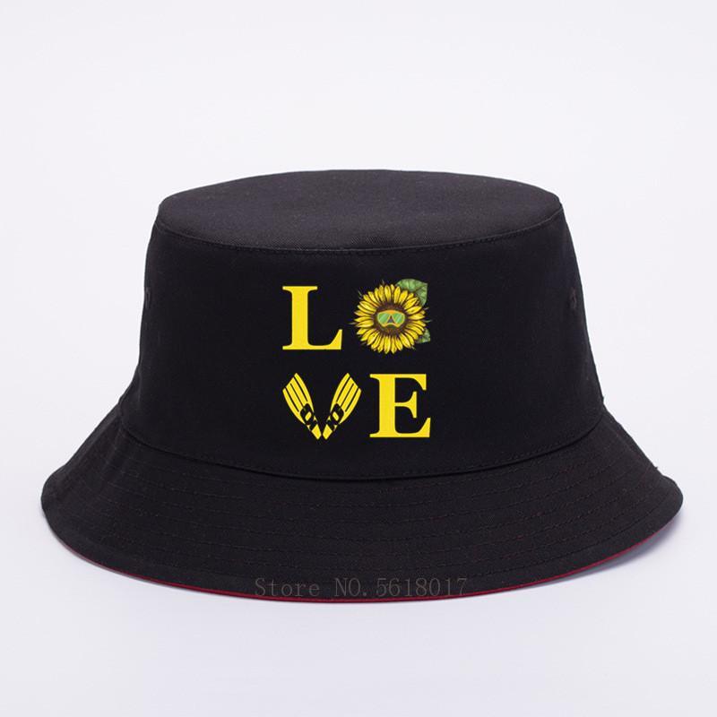 

Scuba Diving Mens womens Panama Bucket Hat High Quality Cap Visor Fishing Fisherman Hat Multicolor Breathable Bucket1, Black