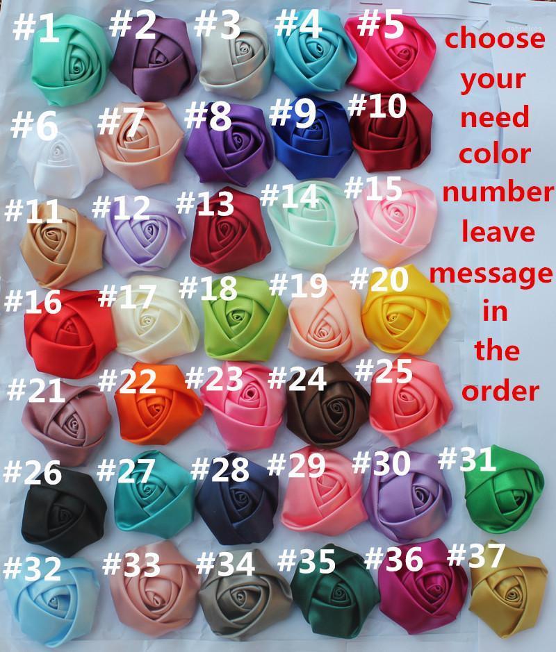 

100PCS 5cm(1.96inch) Wholesale Free Shipping Silk Rose Fake Rose Bouquet Material Artificial Fabric Flower 37 Colors For Choose1, Choose color