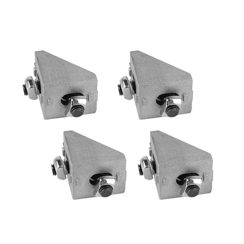 

3D Printer Cnc 2021 Profile Triple-cornered Bracket Boat Gasket Nut Flat Head Screw Kit for Cr-10