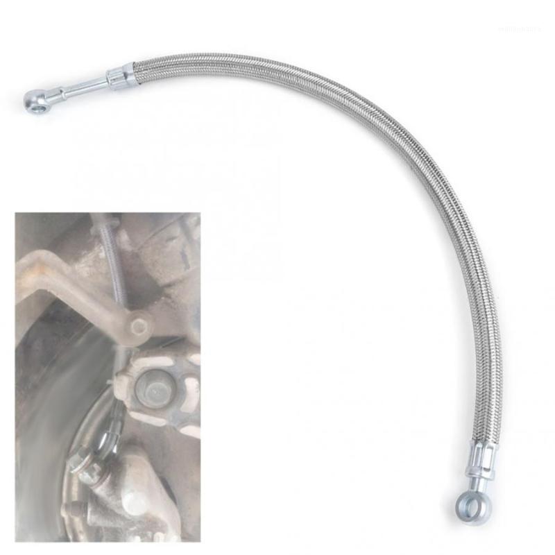 

1pc 10mm/0.4in Brake Clutch Oil Hose Line Stainless Steel Braided Pipe for Motorcycle Scooters Dirt Bike 50cm/60cm1