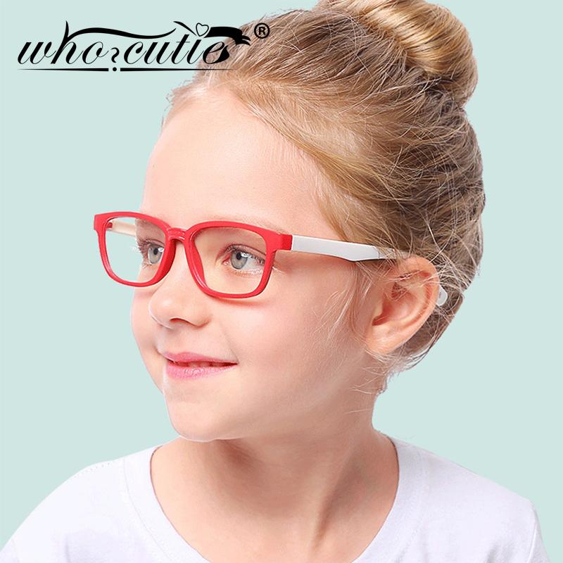 

Sunglasses Blue Light Blocking Glasses For Kid Children TR90 Frame Eyewear Boy Girl Rectangle Computer Transparent Optical Eyeglasses S442