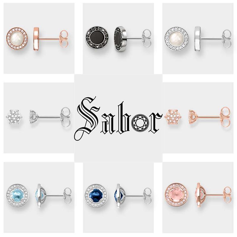 

Ear Stud Black Stone Round Light of ,silver color Jewelry Vintage Gift For Women Men Black Stone Earrings