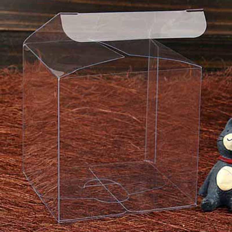 

11cm to 20cm square clear box 20pcs7 kinds of Large boy box fruit gift transparent square Perfume candy transparent PVC
